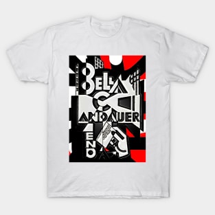 Bauhaus abstract graphic art T-Shirt